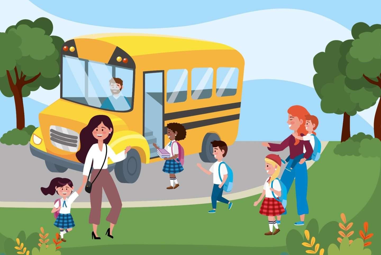 An example of experiential learning in the form of school trips.