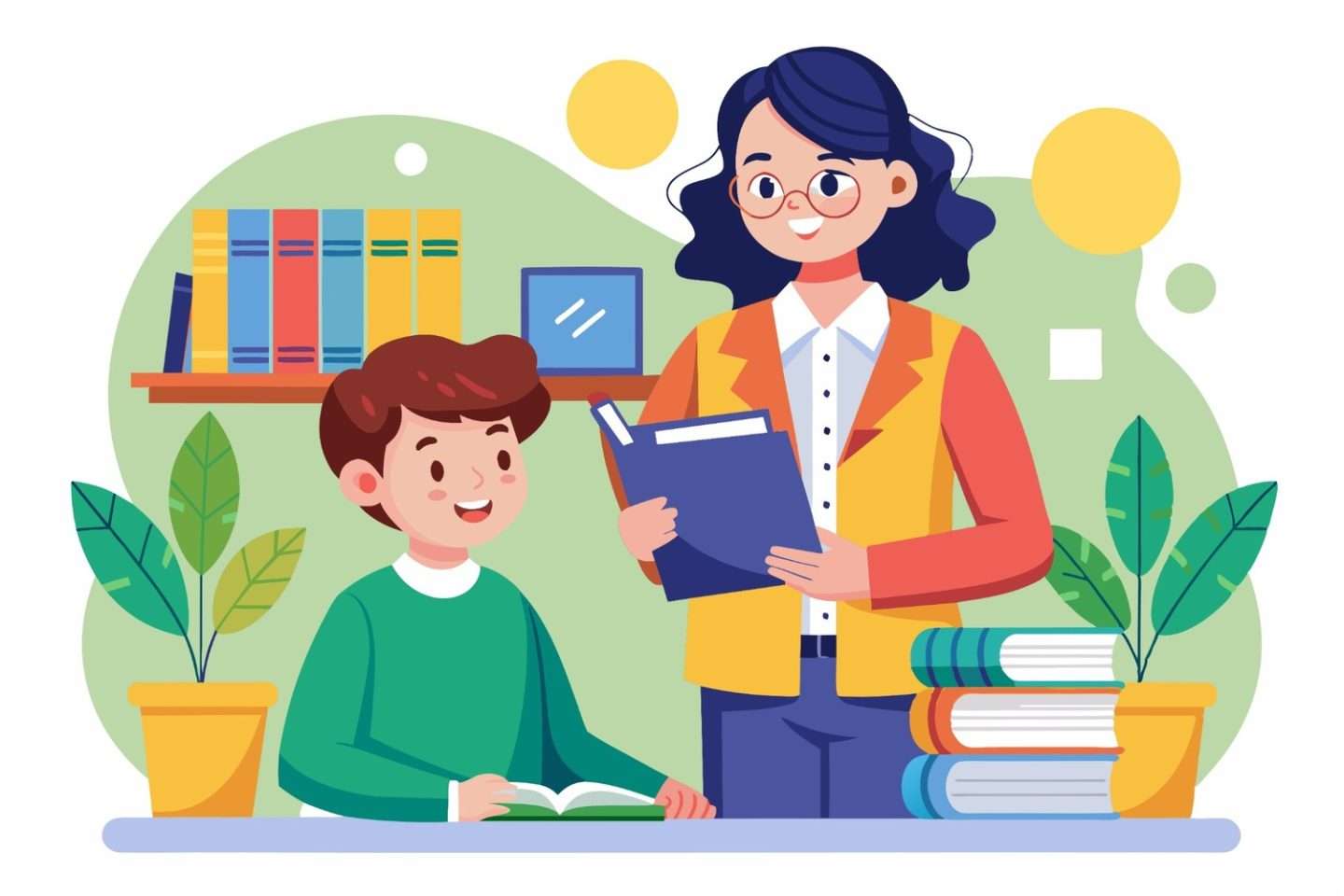 Key components to carry out curriculum support for learning centers.