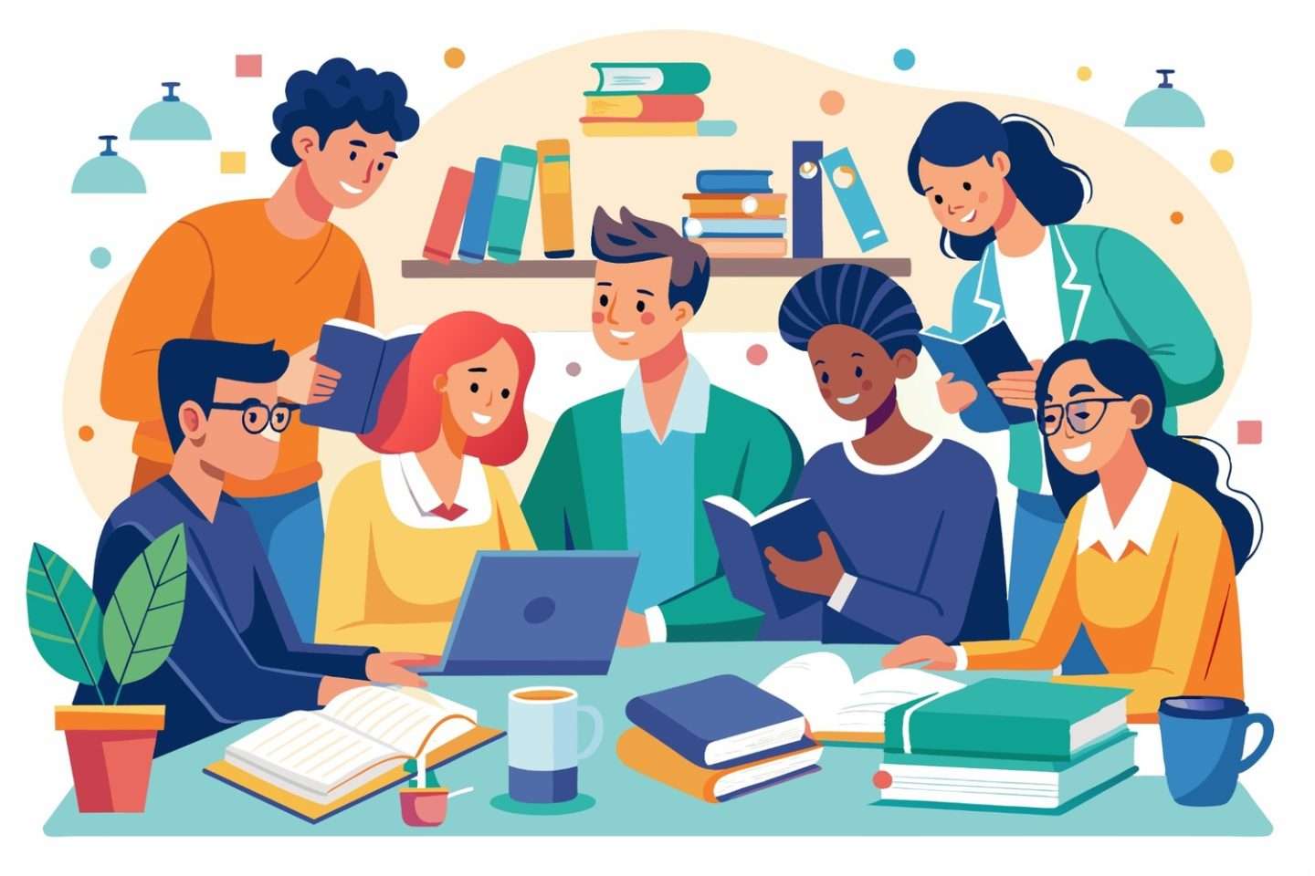 Group study activities is an effective type of academic support learning centers can provide to their students.