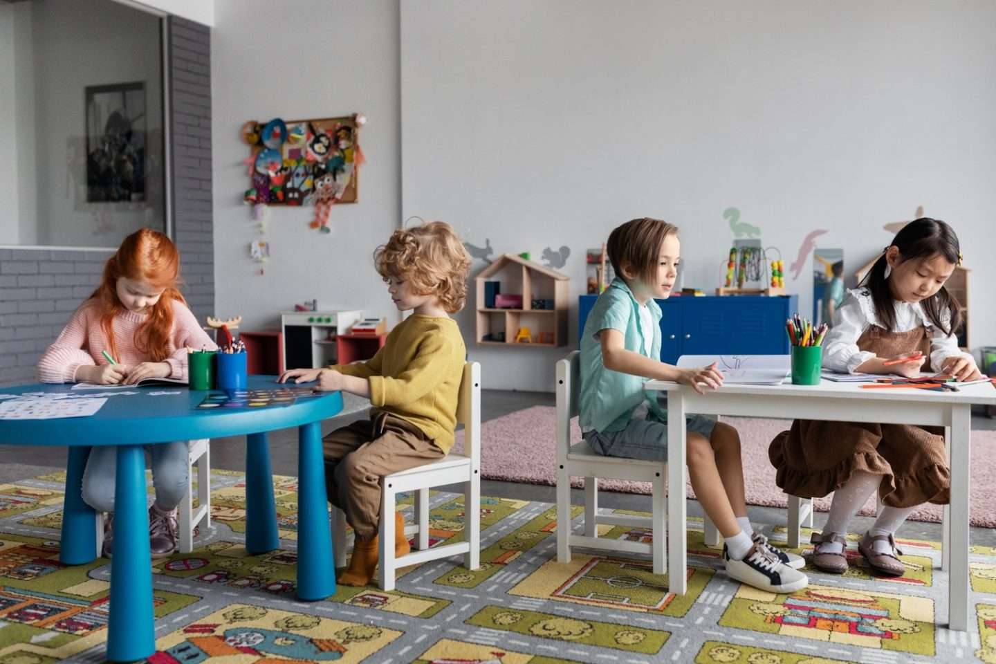 Another key benefit of learning centers is the enhancement of social and emotional well-being.