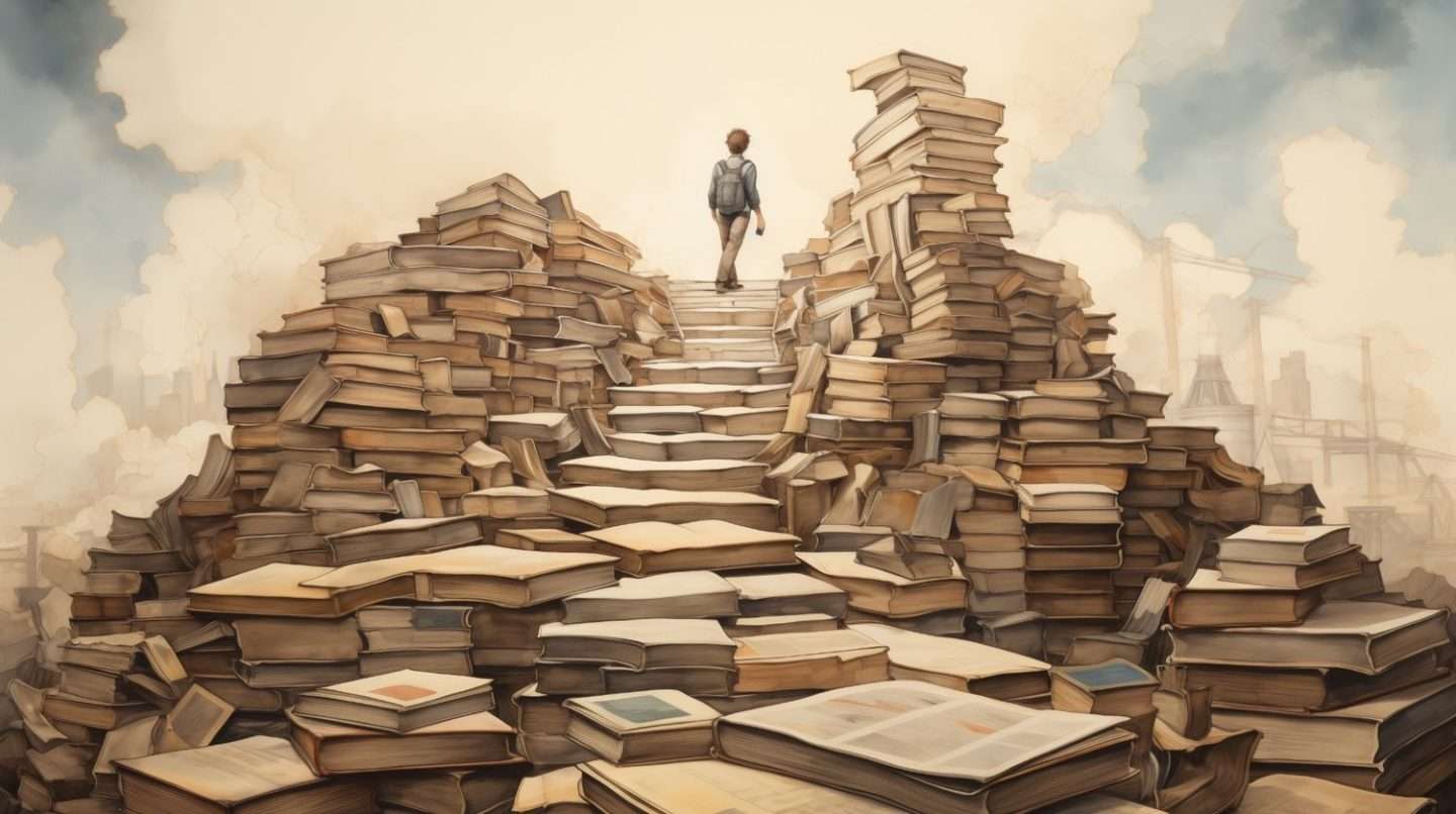 Displaying the trials and tribulations of achieving academic success. Such a journey requires support from education institutions to facilitate education equity in order to reach such a goal.